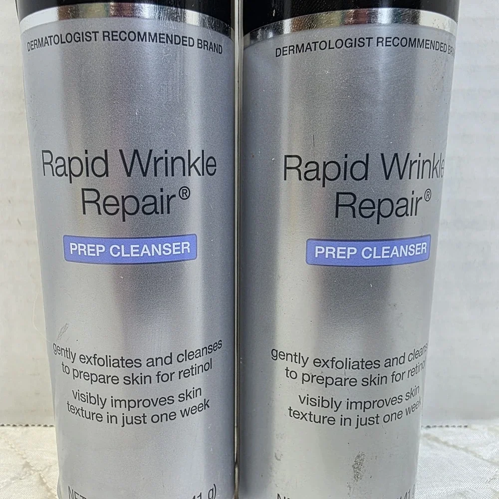 2 Pack - Neutrogena‎ Rapid Wrinkle Repair Prep Cleanser 5 Oz. Each